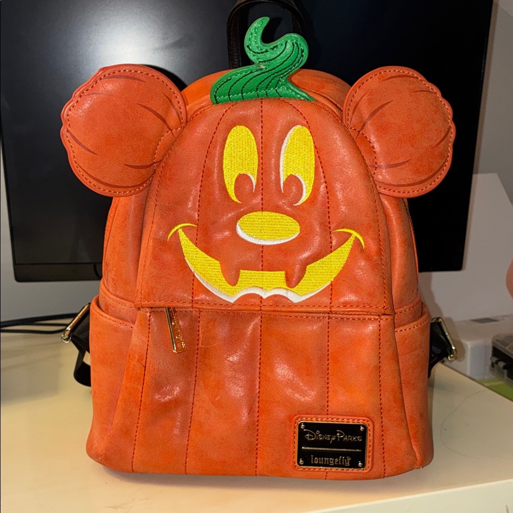 Loungefly Disney Mickey Pumpkin Backpack